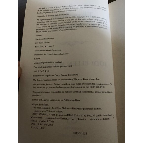 This Man Confessed by Jodi Ellen Malpas Book Three  of the This Man Series - Picture 8 of 9